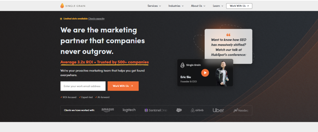 single grain - best content marketing agency