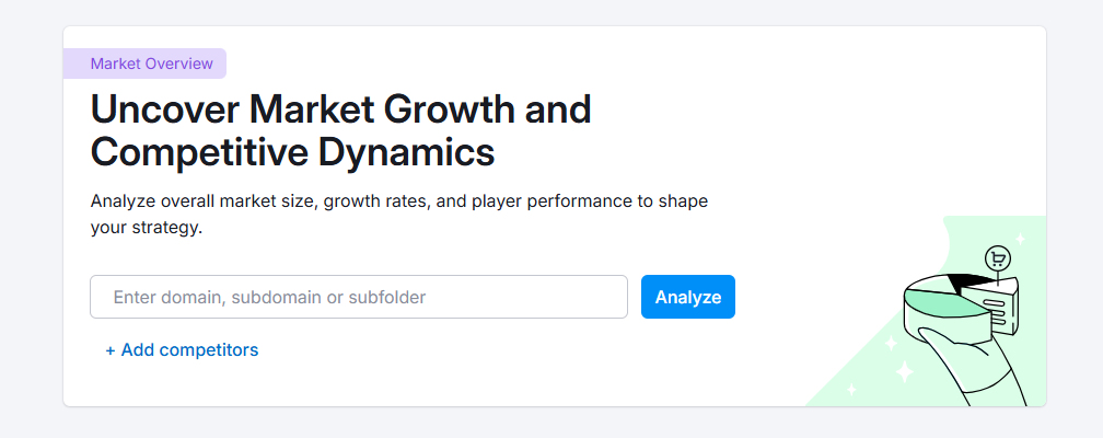 Market Research for Different Regions.
